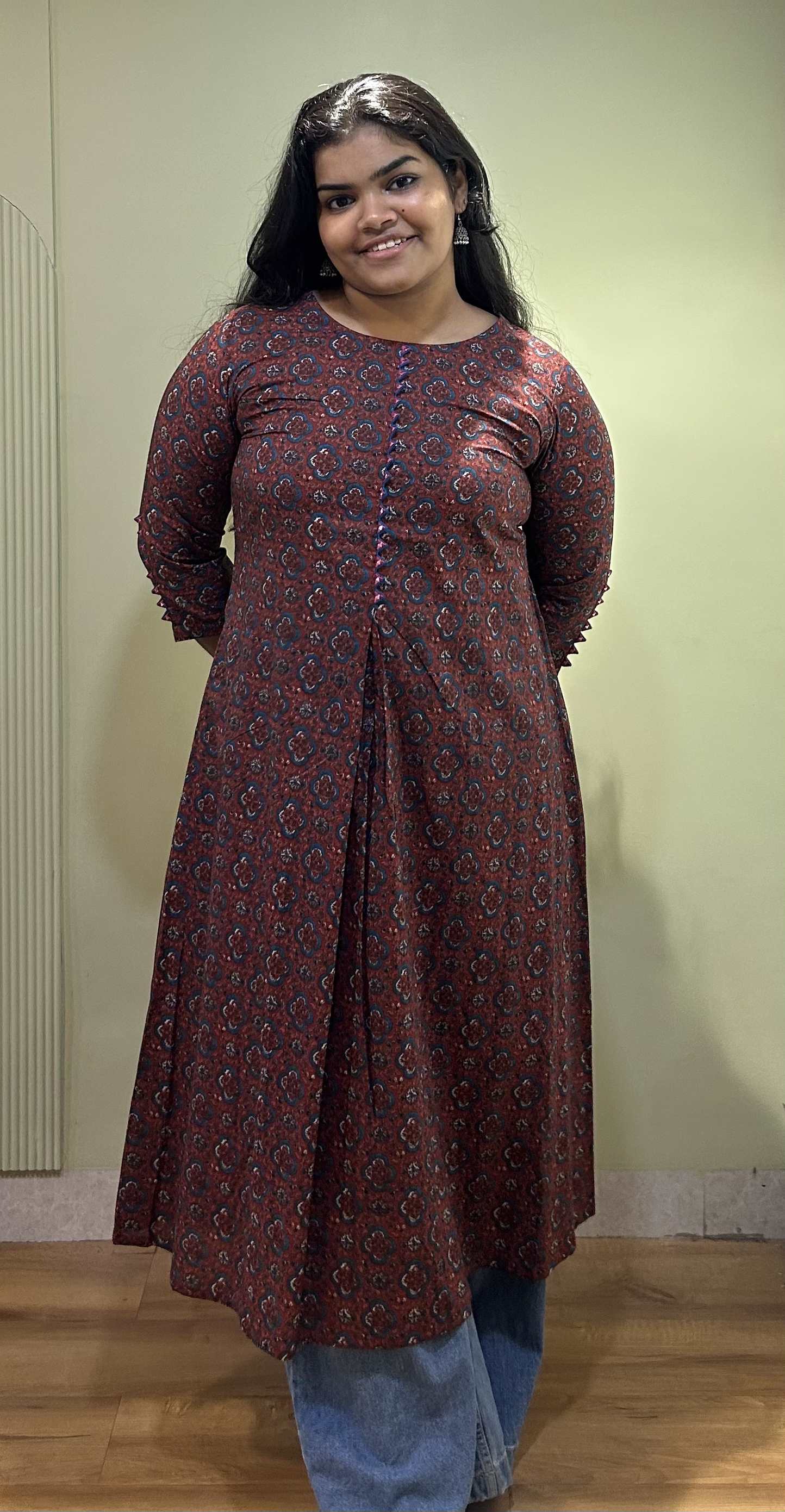 Printed Frock Kurti